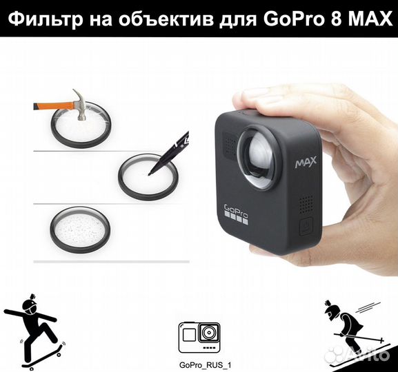 Защитные линзы GoPro MAX 360