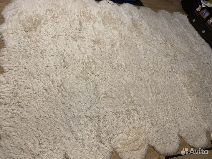 Ковер из шкуры овчины