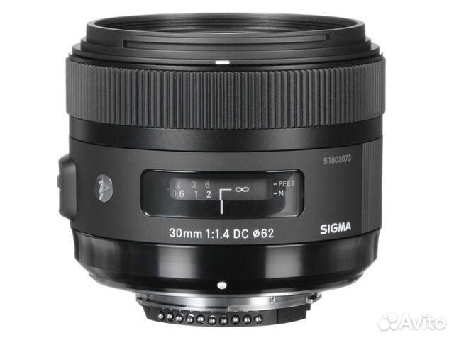 Объектив Sigma AF 30mm f/1.4 DC HSM Art Nikon F