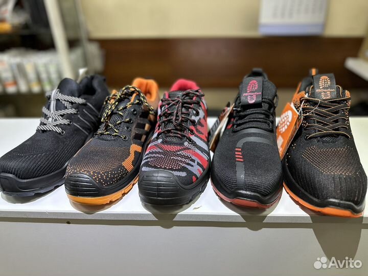 Кроссовки мужские рабочие с подноском спецобувь