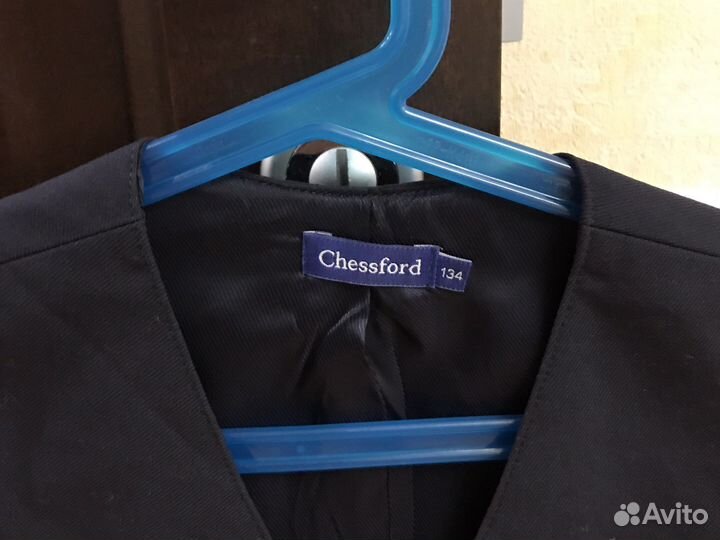 Жилетка для мальчика школьная 134