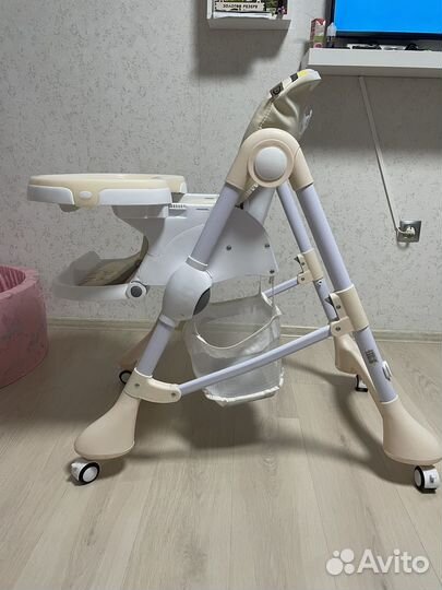 Стульчик для кормления Babyton Happy Animals Beige