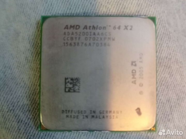 Процессор AMD athlon 64 x2