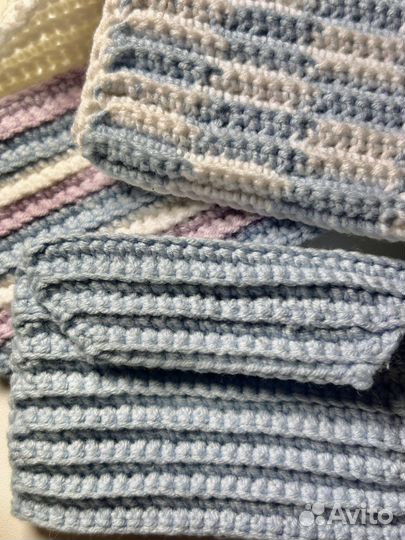 Вязаные кошельки