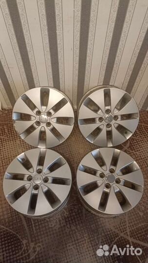 Литые диски r 15 4x100 Kia Rio