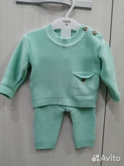 Вязаный костюм детский