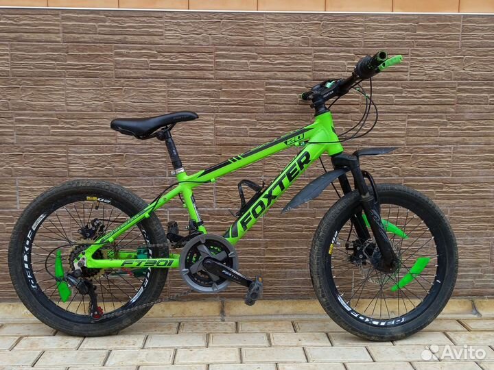 Велосипед foxter для детей от 5 до 10 лет