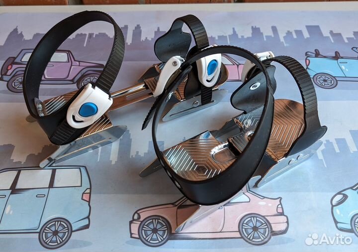 Коньки детские раздвижные двухполозные (Oxelo)