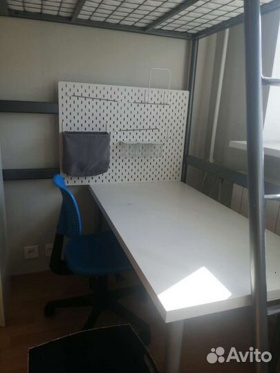 Кровать чердак IKEA Svarta