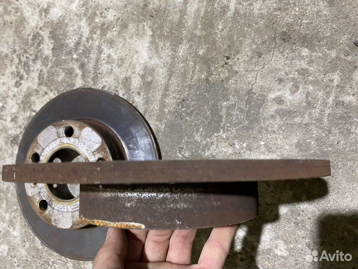 Задние тормозные диски Ауди а4 б6 245мм