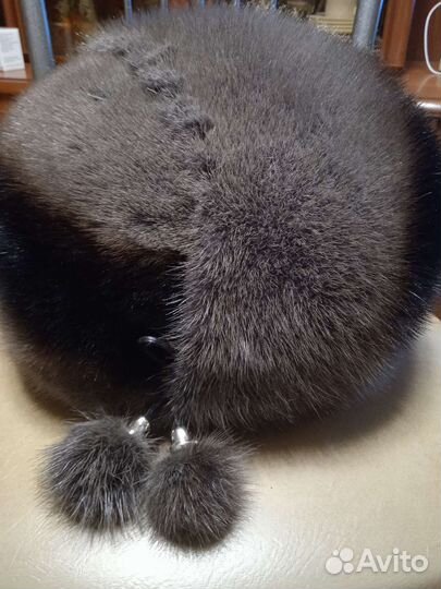 Шапка женская норковая новая