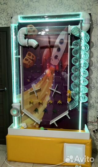 Интерактивная пневмостена, для игровых комнат