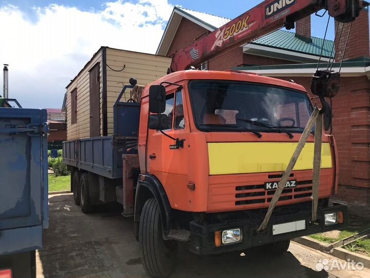 Грузоперевозки кран-борт