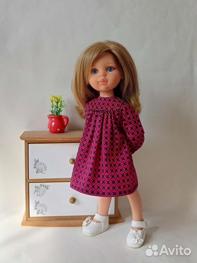 Платье для кукол Паола Рейна