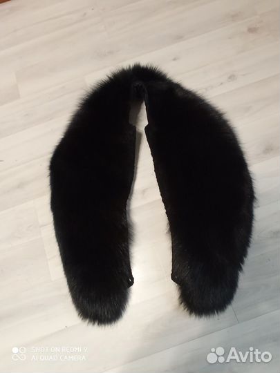 Меховой воротник песец