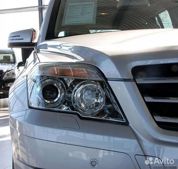 Стекла фар Mercedes-Benz GLK X204 дорест. 2008-201