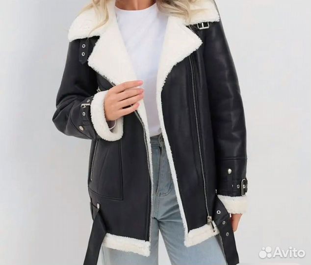 Дубленка Авиатор женская 44 46