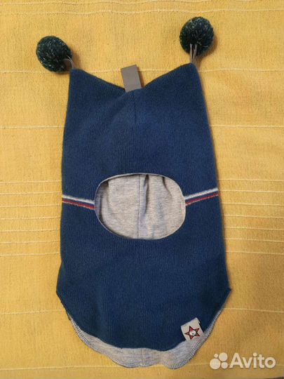 Шапка шлем для мальчика 50