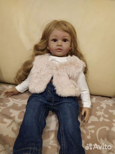 Теплая одежда для куклы 60 см