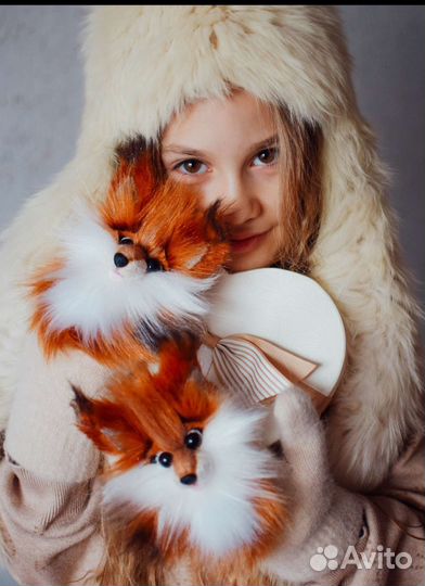 Варежки женские ручная работа