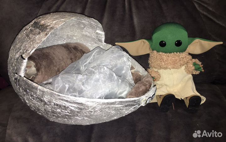 Продам куклу Baby Yoda ручной работы в упаковке