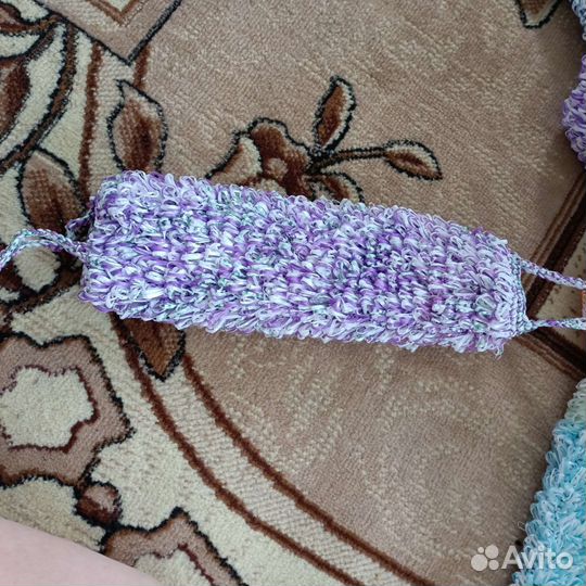 Мочалка ручной работы