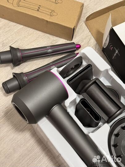 Фен стайлер (аналог dyson)с насадками для локонов