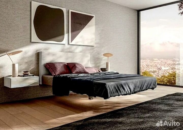 Кровать с парящим эффектом