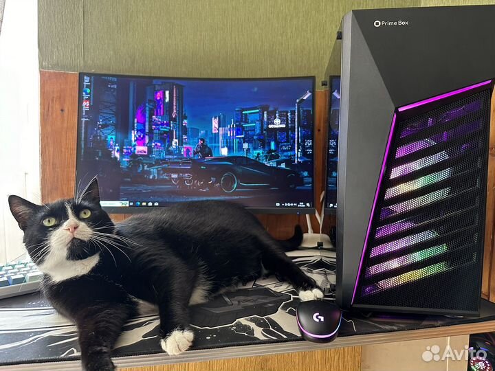 Игровой пк core i7/gtx 1070/16gb/ssd 256/hdd 1 tb