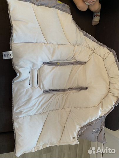 Leokid зимний конверт в коляску