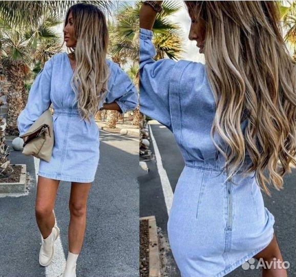 Туника джинсовая