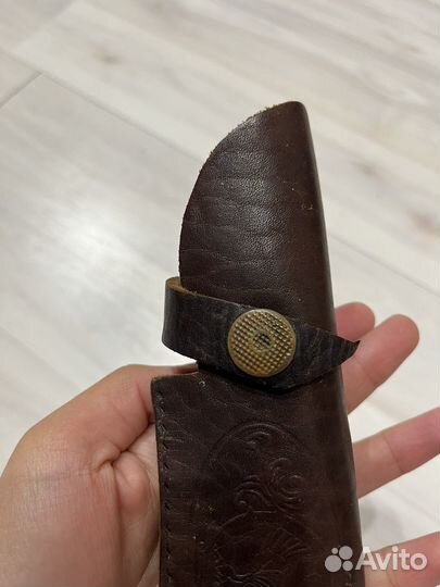 Ножны / чехол, футляр для ножа натуральная кожа
