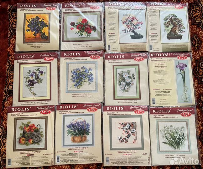 Риолис RTO Алиса Овен наборы для вышивания новые