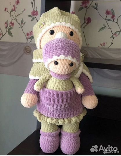 Вязаные куклы и игрушки ручной работы