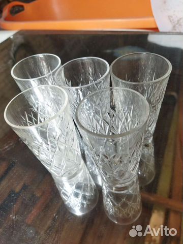 Стаканы стекло СССР, стопки