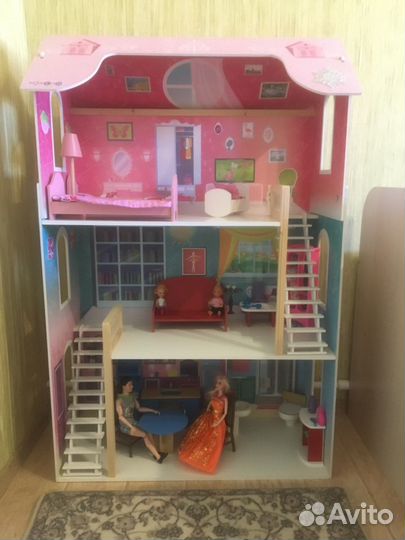Домик кукольный большой 119 см высота