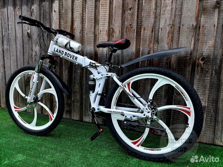 Велосипед складной на литых дисках