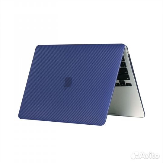 Чехол для MacBook Pro 13 2009-2011 синий карбон