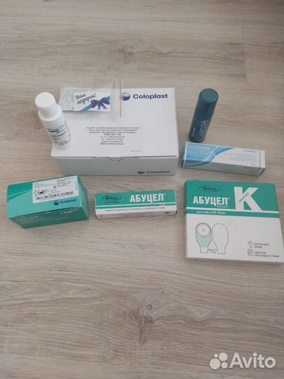 Комплект калоприемник и средства для ухода