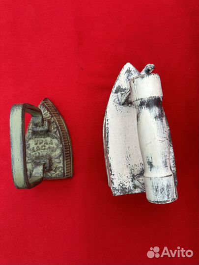 Утюг чугунный старинный