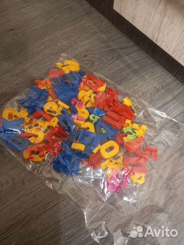 Буква и цифра магнитный