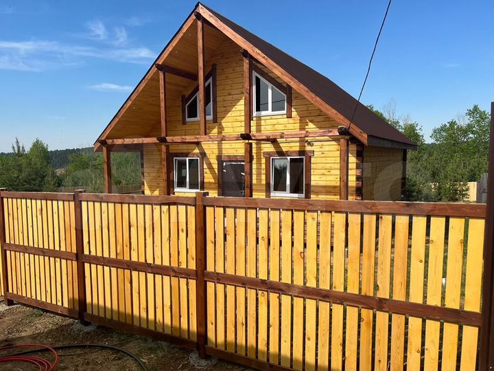 Дом 135 м² на участке 8 сот.