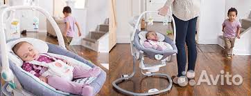 Детские электрокачели прокат