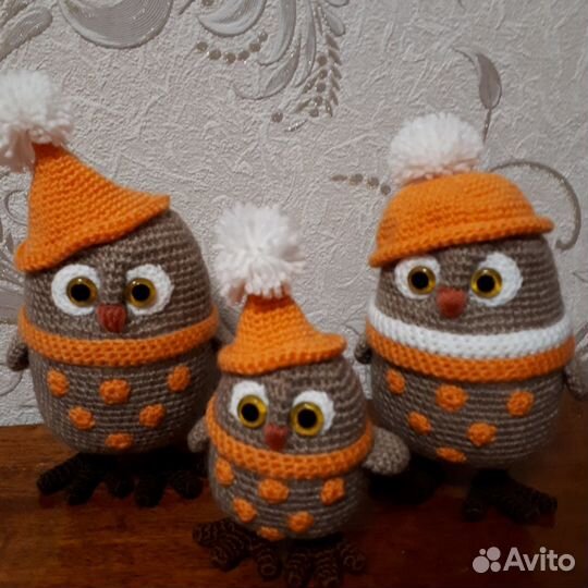Вязаные совы