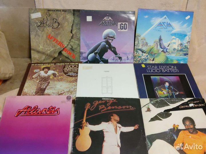 Пластинки виниловые