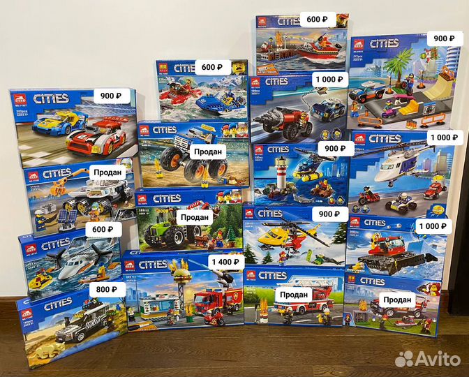 Конструктор Lego City аналог