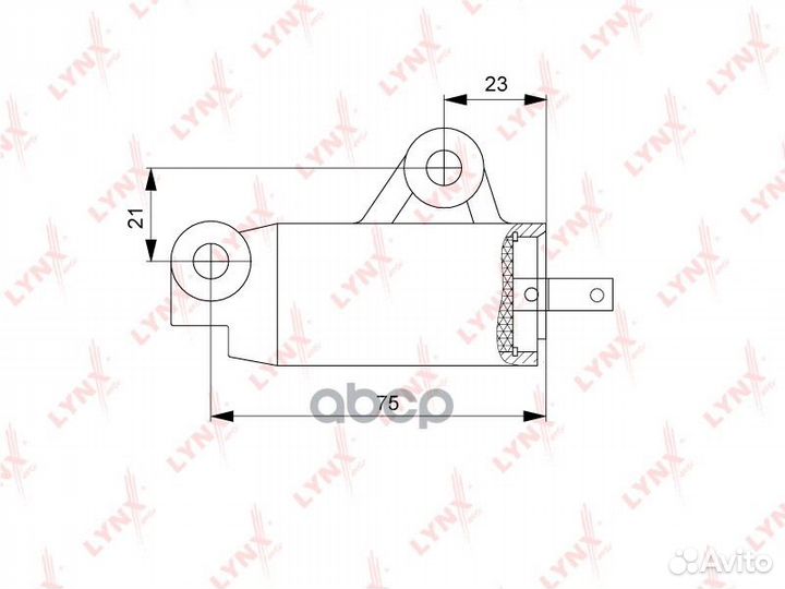 Натяжитель ремня грм PT1025 lynxauto
