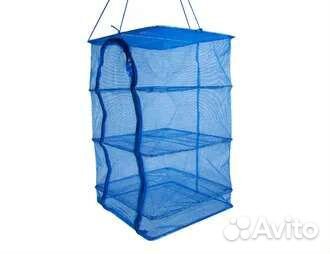 Сушилка для рыбы,ягод,грибов складная 35*35*h-65см