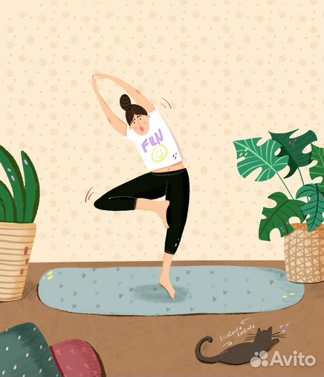 Арт, иллюстрация на заказ в моём стиле