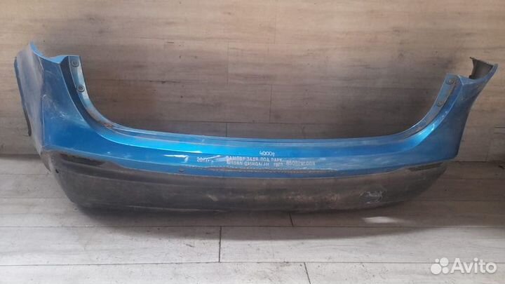 Бампер задний Nissan Qashqai J 11 С 2017 Года